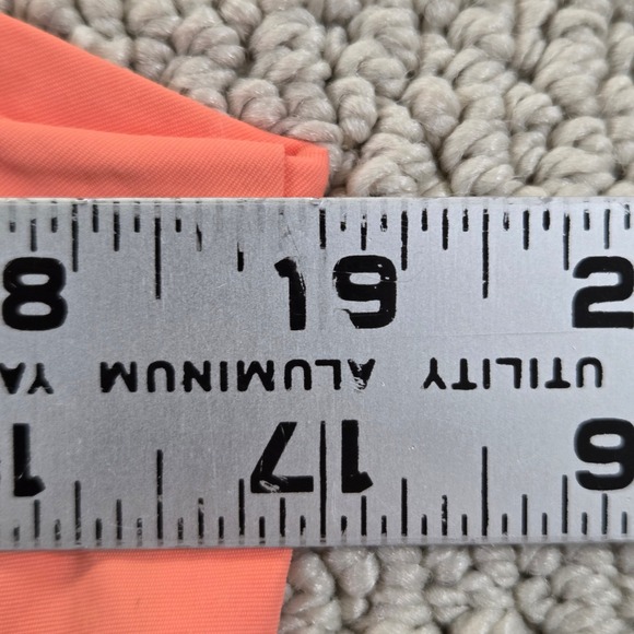 Eddie Bauer Womens Small Travex Lightweight Travel Hiking Vest Coral Pockets - Picture 8 of 9